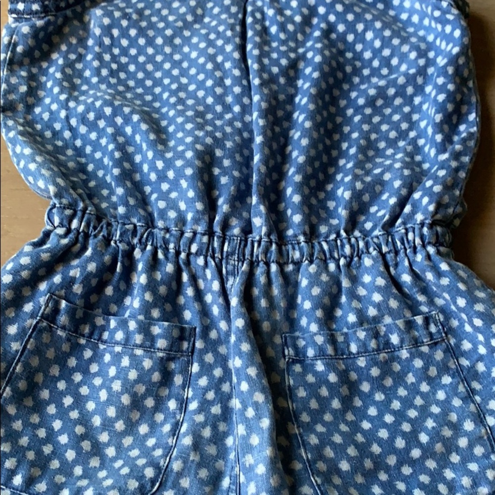 Hei Hei Anthropologie Chambray Linen Romper - Picture 12 of 16
